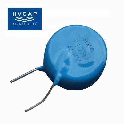 High voltage ceramic disc capacitor